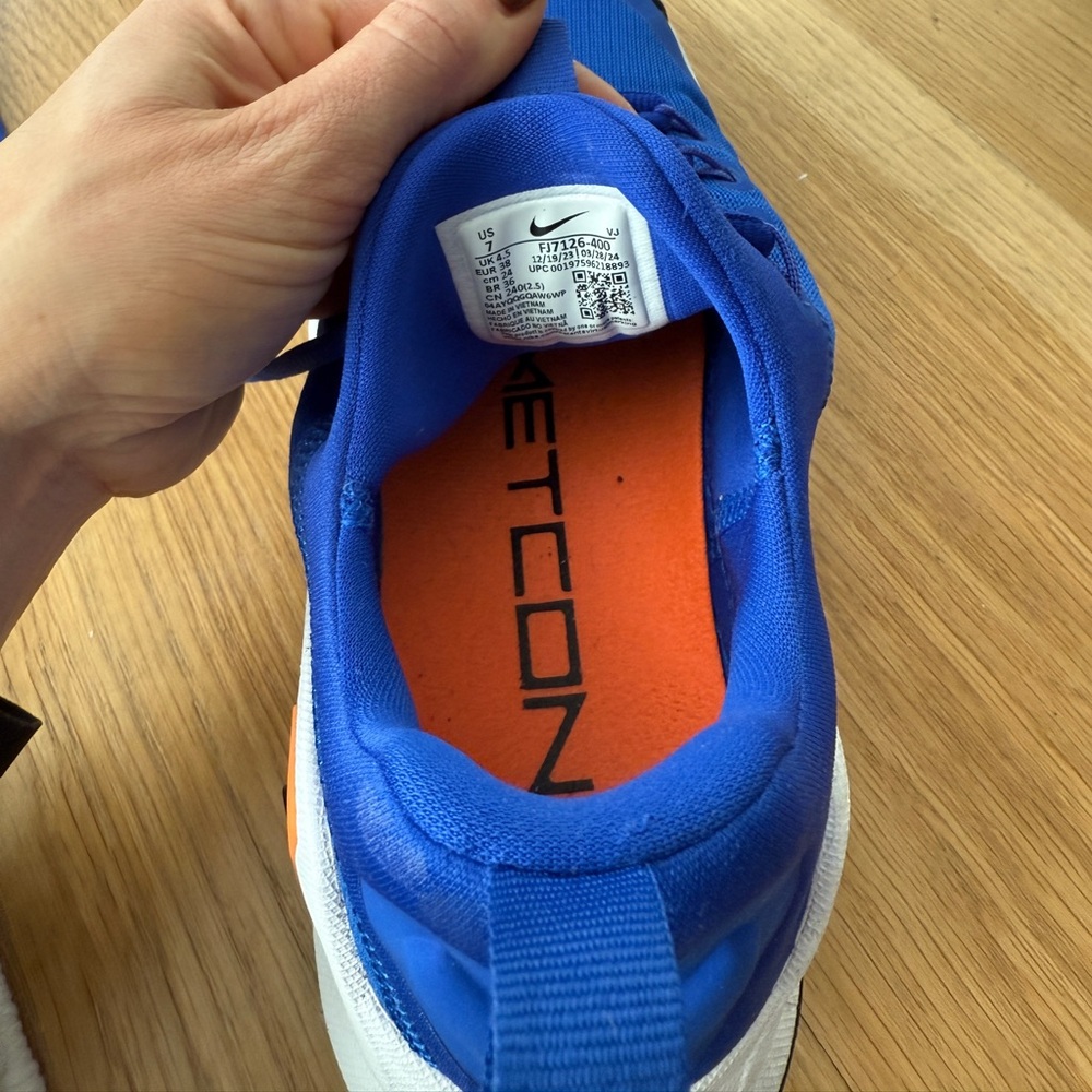 Nike Royal Blue Metcon Free 6 - Picture 5 of 5